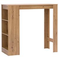 Barska Miza Brest, Barva Hrasta - barve hrasta, Konvencionalno, leseni material (110/103/50cm)