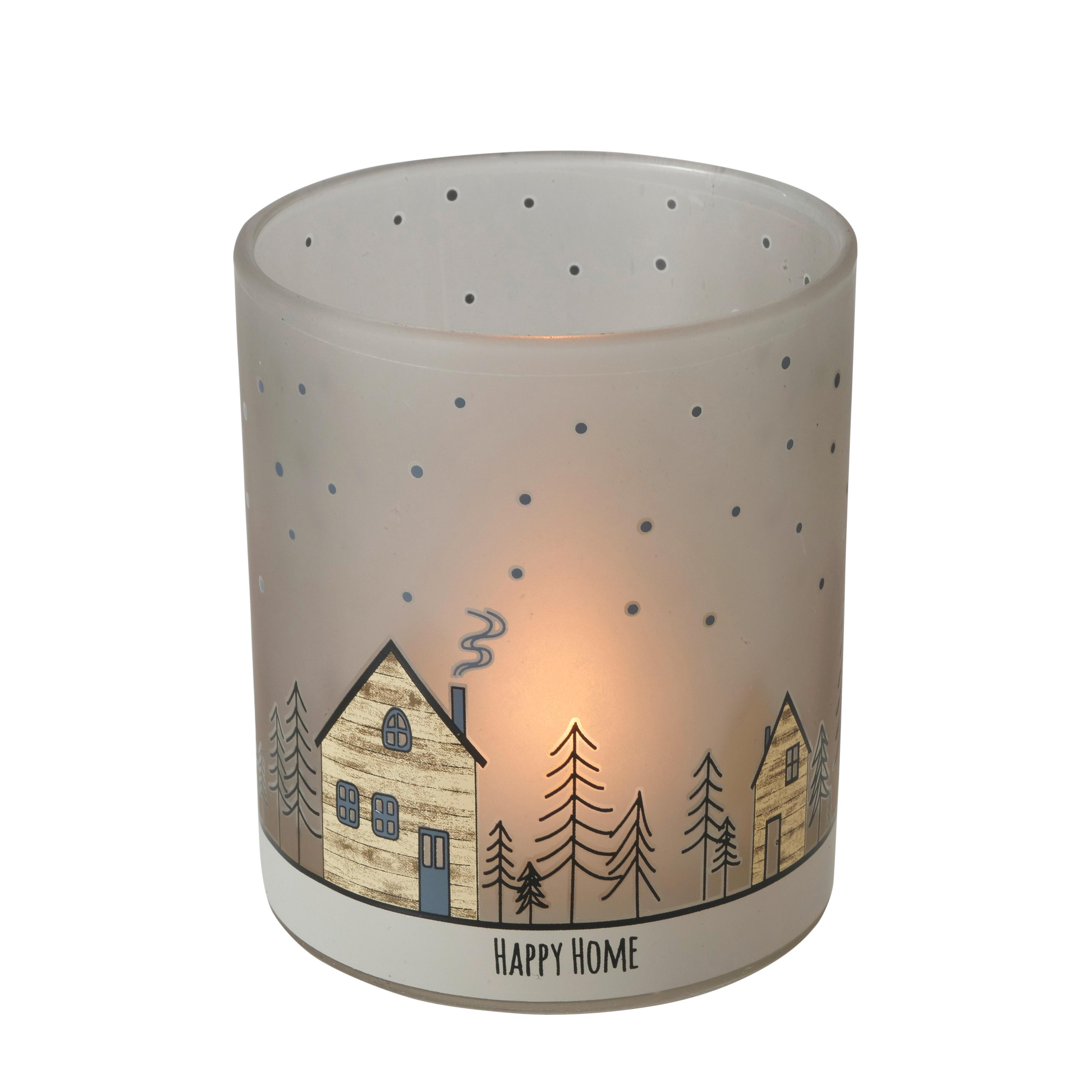 Svijećnjak Čaša Homewood - Romantično / ladanjski, staklo (7/8cm) - Modern Living