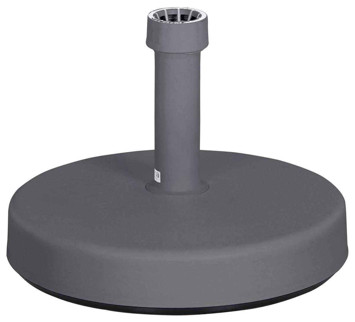 Schirmständer Kunststoff für DM bis 5,4 cm - Anthrazit, KONVENTIONELL, Kunststoff (46/11/46cm) - Siena Garden
