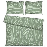Bettwäsche Juliane XXL Grün ca. 200x220cm - Grün, KONVENTIONELL, Textil (200/220cm) - Mömax