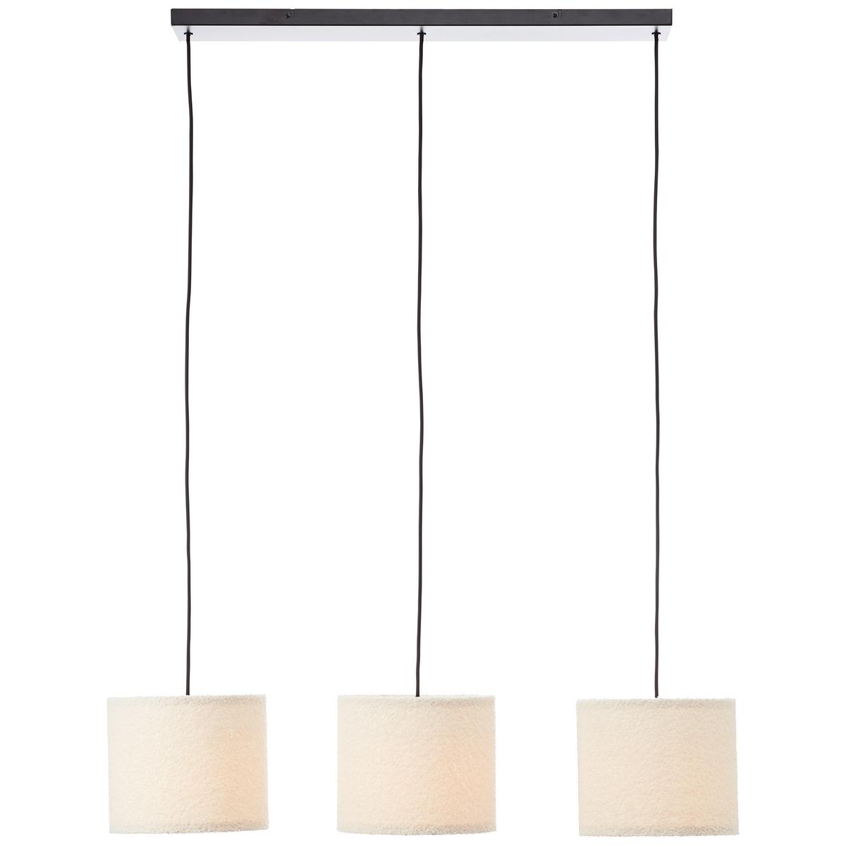 Hängeleuchte Teddy Beige max. 20 Watt - Beige, Basics (94/23/150cm) - Brilliant
