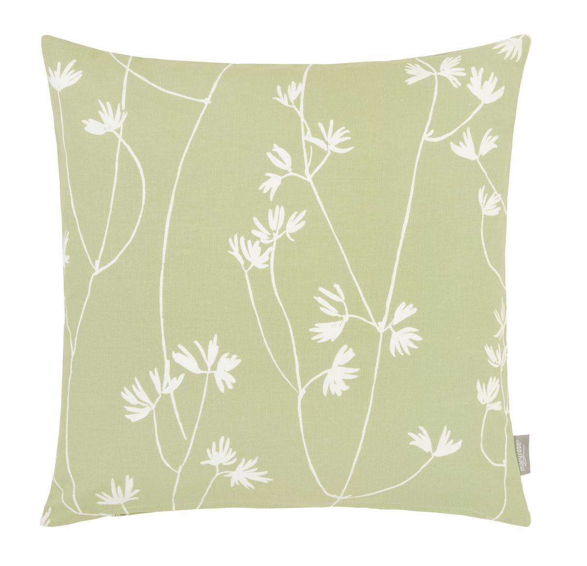 Zierkissen GWYN in Salbeigrün ca. 45x45cm - Salbeigrün, MODERN, Textil (45/45cm) - Mary's