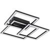 LED-TAKLAMPA TIMRE - svart, Modern, metall/plast (45,3/43,5/7,3cm) - Mömax