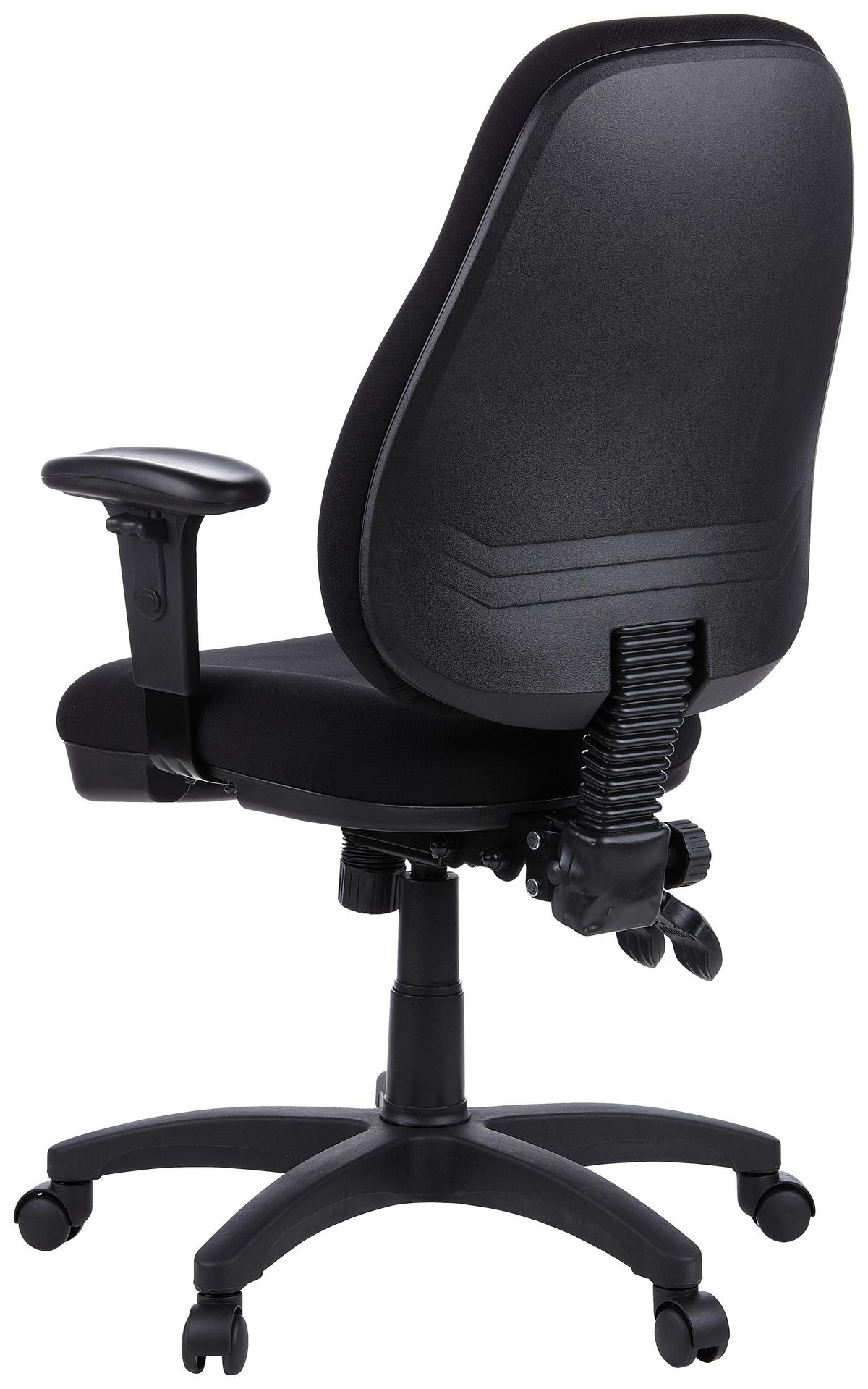 Pisarniški Stol Zenit Pro, Črna - črna, Basics, umetna masa/tekstil (58/121/46cm) - MID.YOU