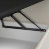 BOXBETT IMOLA - Crème/Zwart, Modern, Hout/Kunststof (160/200cm) - Bessagi Home