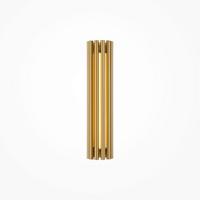 Wandleuchte Sonata Messingfarben max. 12 Watt - Messingfarben/Goldfarben, Trend, Kunststoff/Metall (8,1/36cm) - MAYTONI