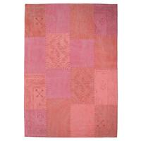 Flachwebeteppich Lyrical 210 Multi/rot 120x170 - Rot/Multicolor, Basics, Textil (120/170cm) - Kayoom
