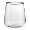 DRICKSGLAS 1975 - PLATIN - klar, Romantik / Lanthus, glas (0,40l)