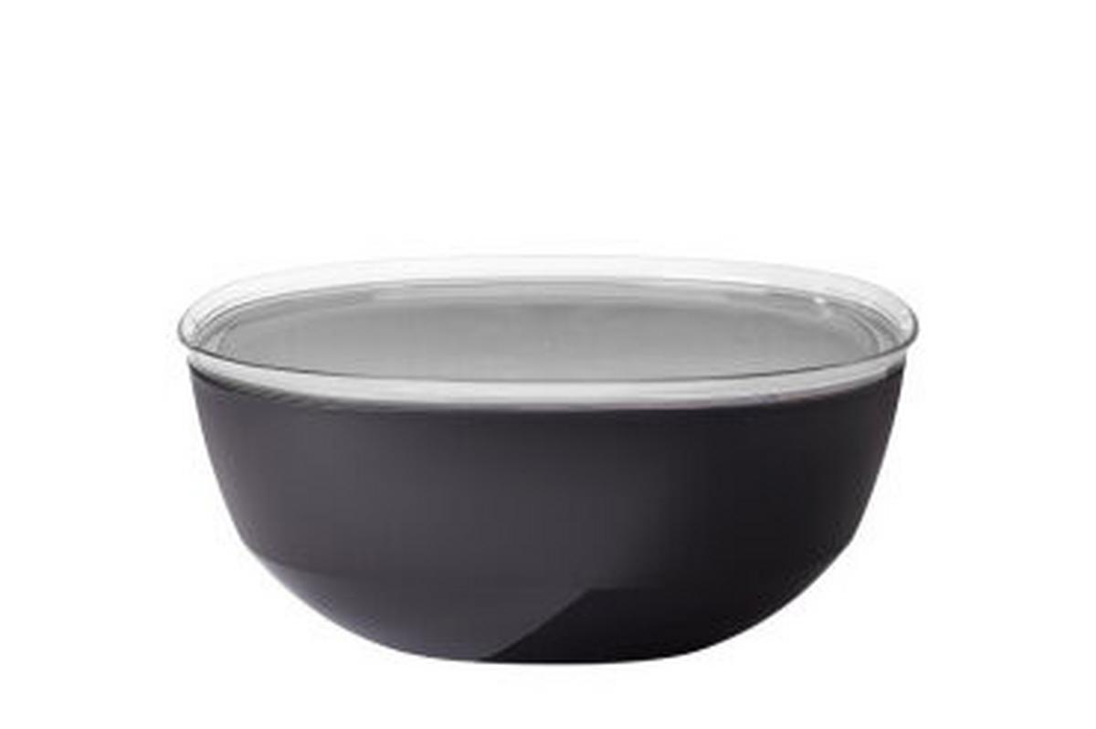 ZESTAW DO SAŁATEK 105941441100 - czarny, Konventionell, tworzywo sztuczne (30,1/12,7cm) - Mepal