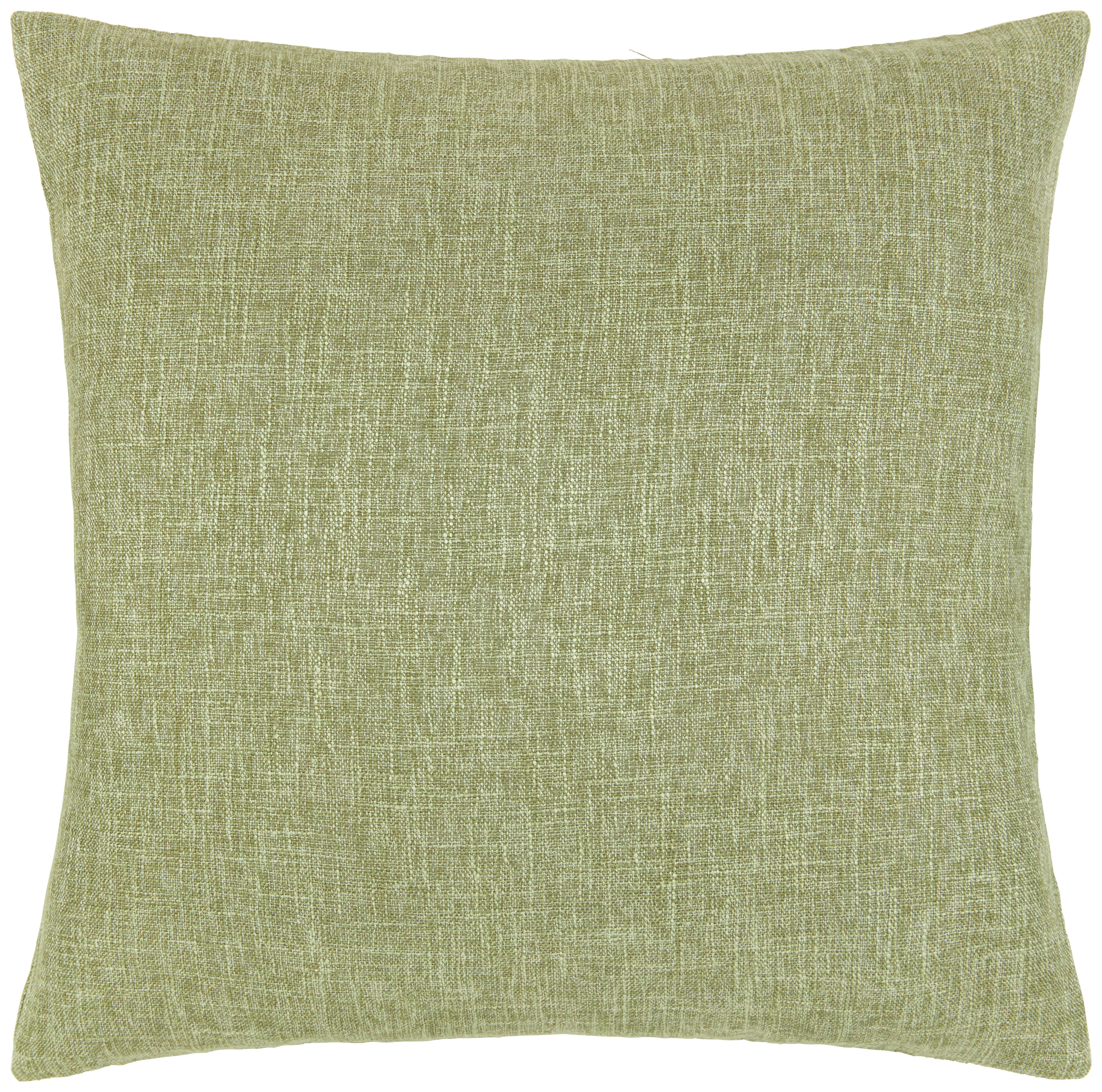 Párnahuzat Vászon 50/50 - zöld, textil (50/50cm) - Modern Living