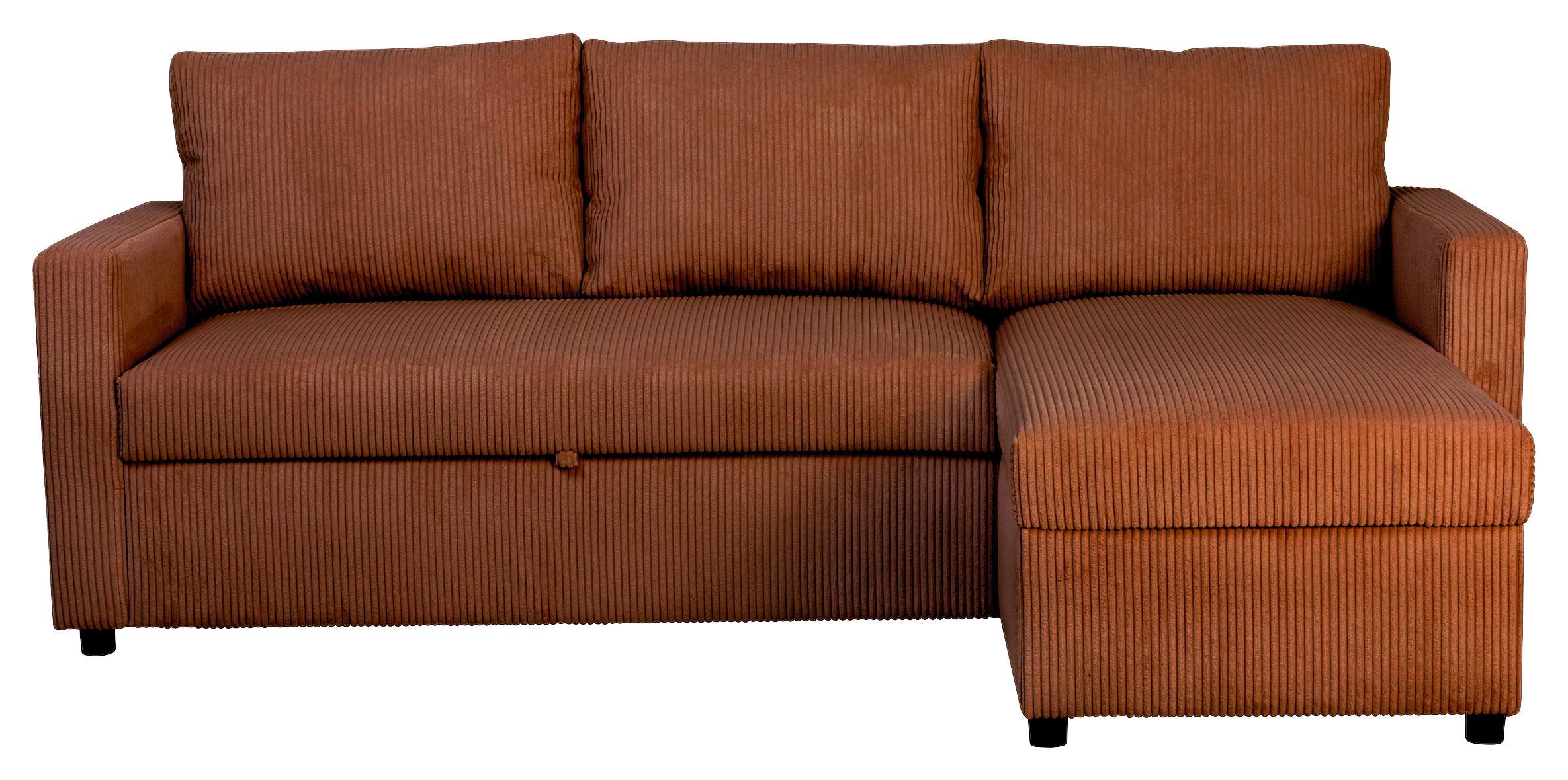 Coltar PARIS - teracotă, Basics, lemn/metal (215/145cm)
