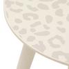 BIJZETTAFEL MIA -BASED/SB- - Beige, Modern, Houtcomposiet/Hout (40/40cm) - Based