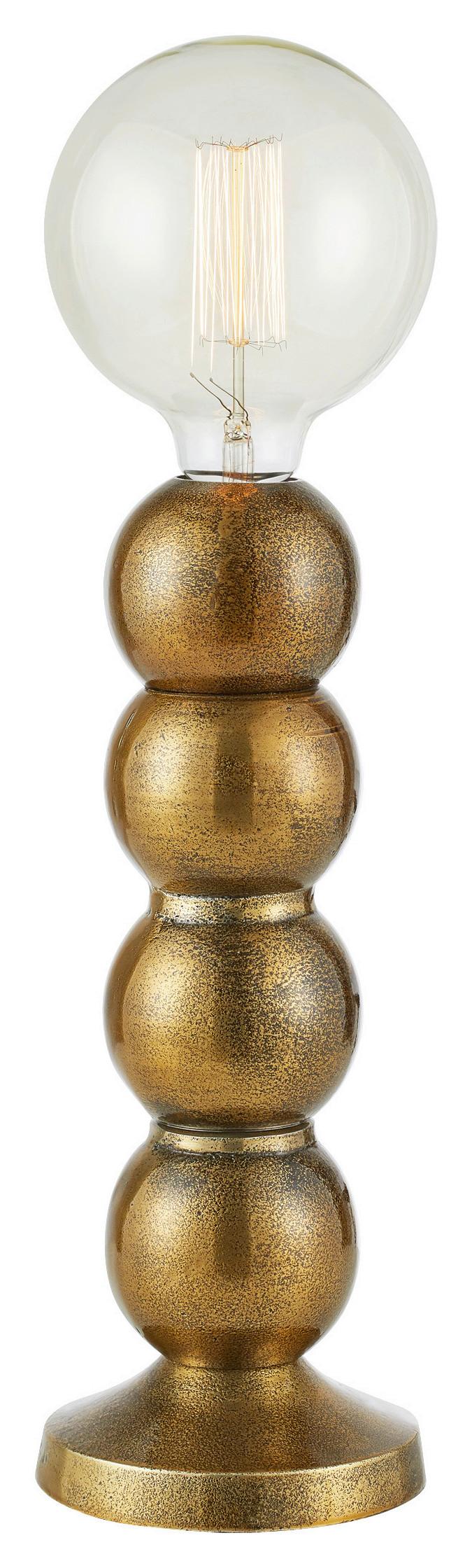 Tischleuchte Gong max. 40 Watt - Goldfarben, Basics (12.5/12.5/33cm) - Markslöjd