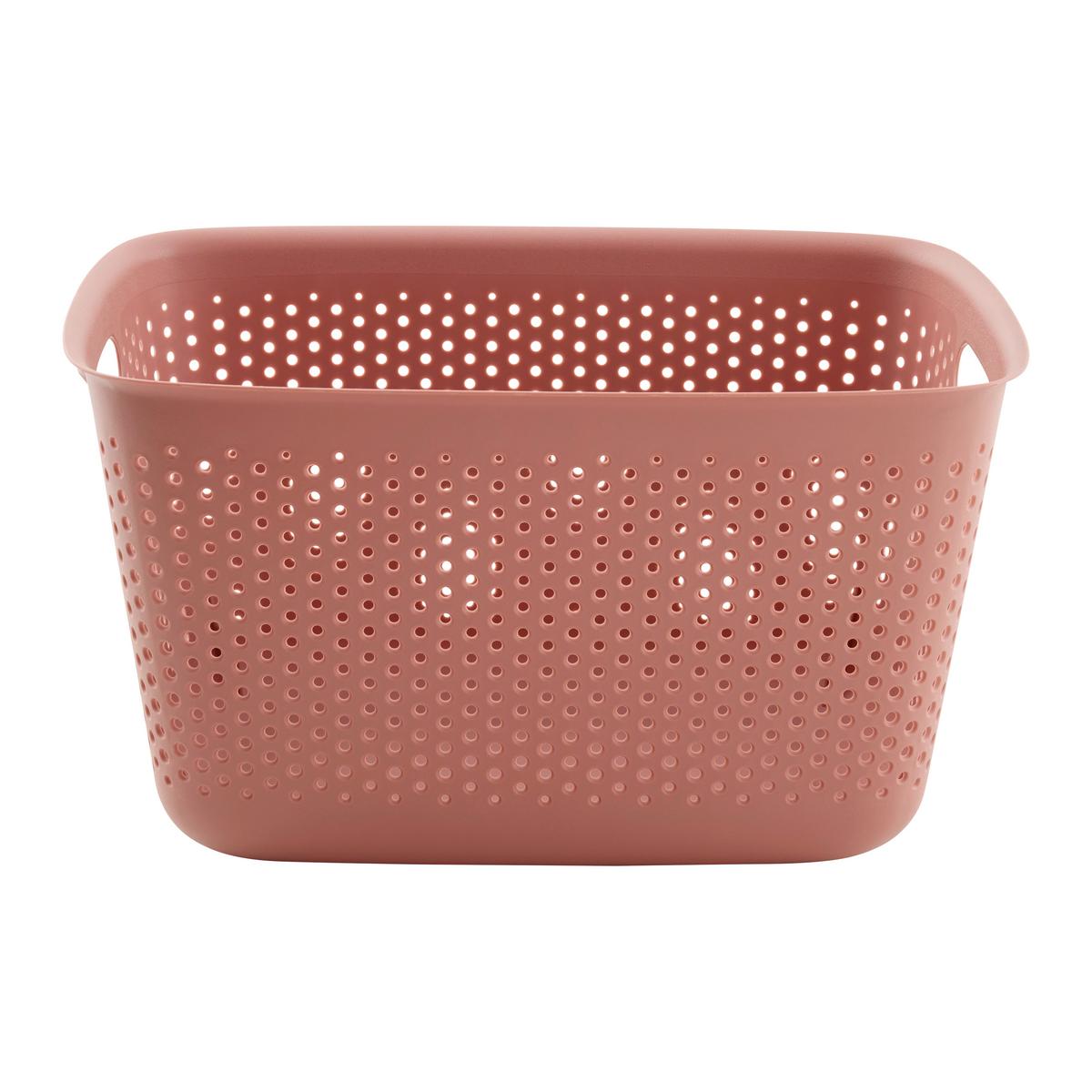 Coșuleț pentru depozitare Maja - cca. 17L - roșu închis, Modern, plastic (39/29/22cm) - Mömax