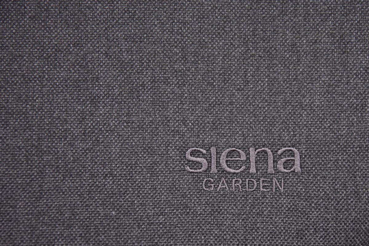 Sienna Garden Relaxliege ca.57x81x143cm Schwarz - Schwarz, KONVENTIONELL, Kunststoff/Textil (57/81/143cm) - Siena Garden