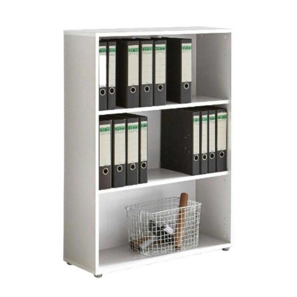 AKTENSCHRANK OFFICE EDITION-SW SET 1 NIEDR. - Eiche Artisan/Weiß, MODERN, Holzwerkstoff (168,8/113,6/33cm) - MID.YOU