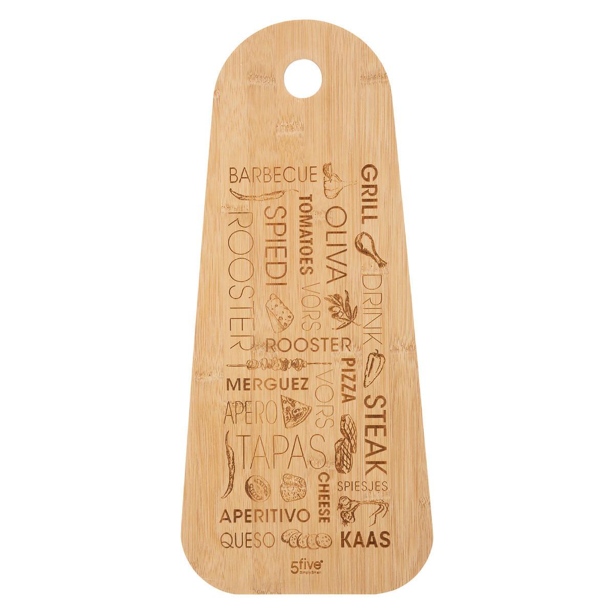 Tocător Daska - stejar Bianco, Design, materiale naturale (20/1,5/45cm)
