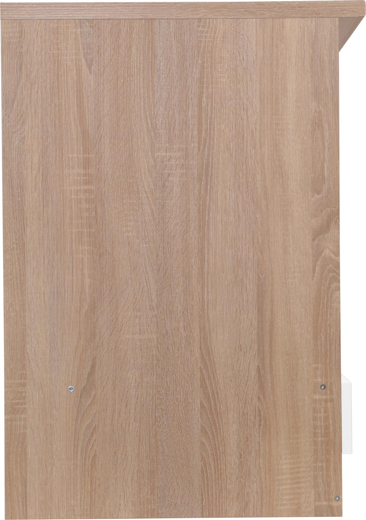 Omara Za Vgradnjo Štedilnika Merle, Barva Hrasta, Bela - barve hrasta/bela, Basics, leseni material (60/84,8/60cm) - Respekta