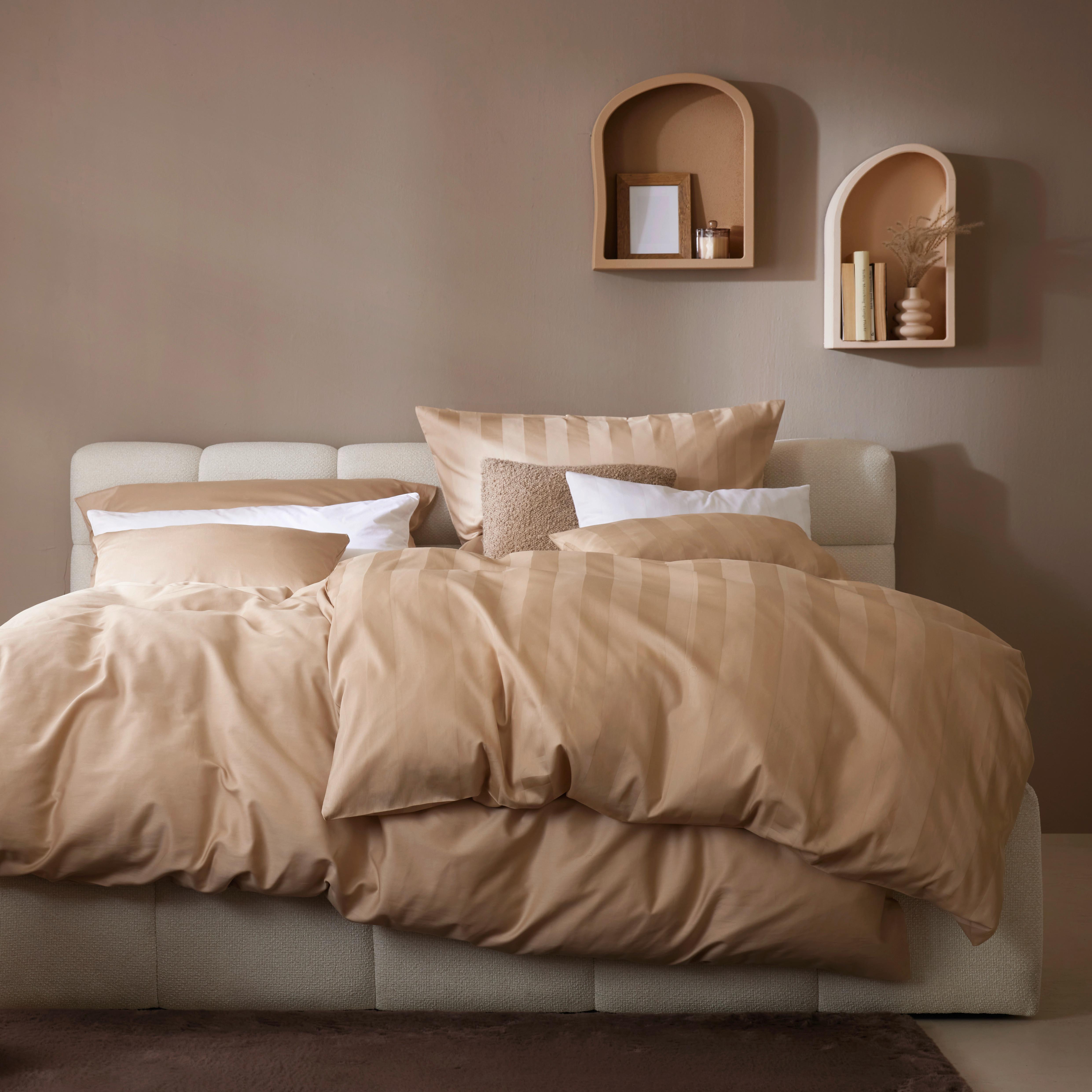 Prevleka Blazine Xenia Uni - bež, Moderno, tekstil (60/80cm) - Premium Living