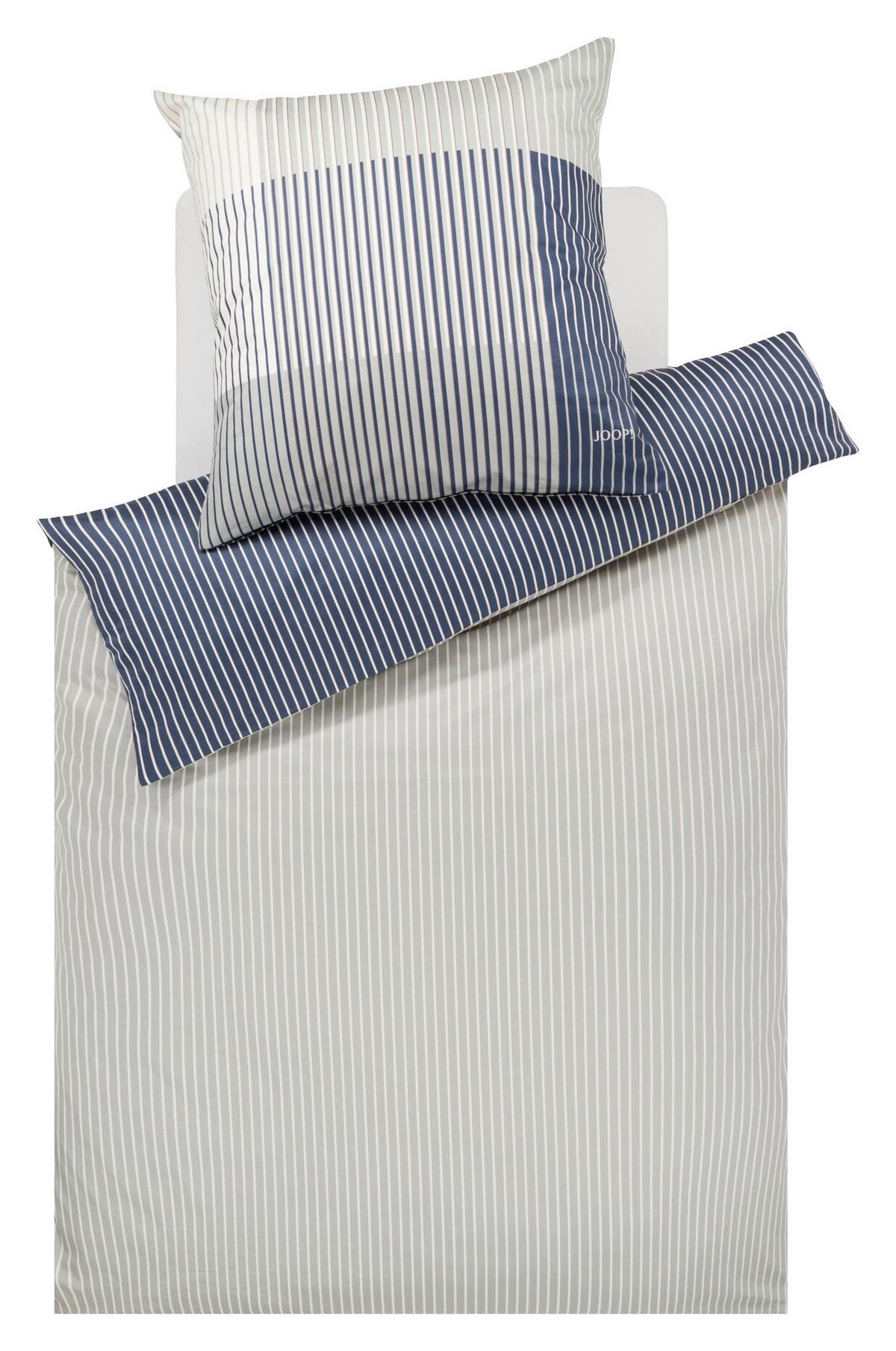 POŚCIEL JOOP! DIVIDED - szałwiowy, Konventionell, tkanina (155/220cm) - Joop!