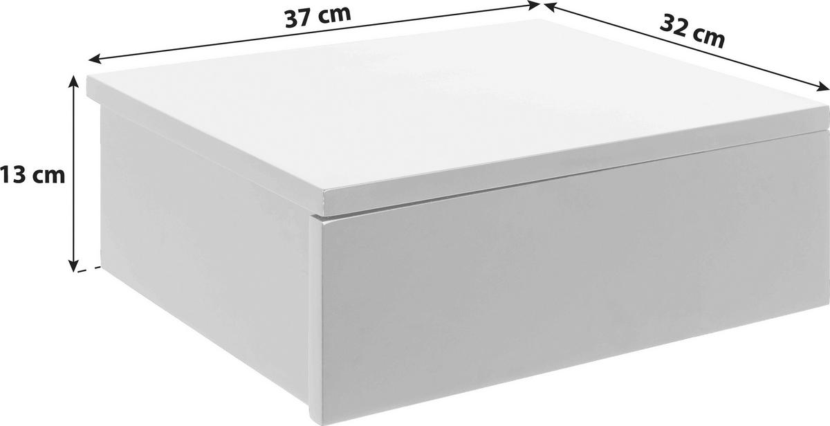 SZAFKA NOCNA AVIGNON - dąb dziki, Modern, materiał drewnopochodny (37/13/32cm) - MID.YOU