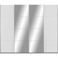 Schwebetürenschrank Weiß/Spiegel - Weiß, KONVENTIONELL, Holzwerkstoff (271/230/62cm) - Modern Living Schwebetürenschrank Weiß/Spiegel - Weiß, KONVENTIONELL, Holzwerkstoff (271/230/62cm) - Modern Living