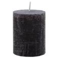 Stumpenkerze Lia in Schwarz - Schwarz, MODERN (6,8/9cm) - MÖMAX modern living