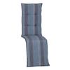 Relaxsesselauflage Tissa ca. 170x46 cm Blau - Blau, Basics, Textil (170/46/8cm) - Gardenson
