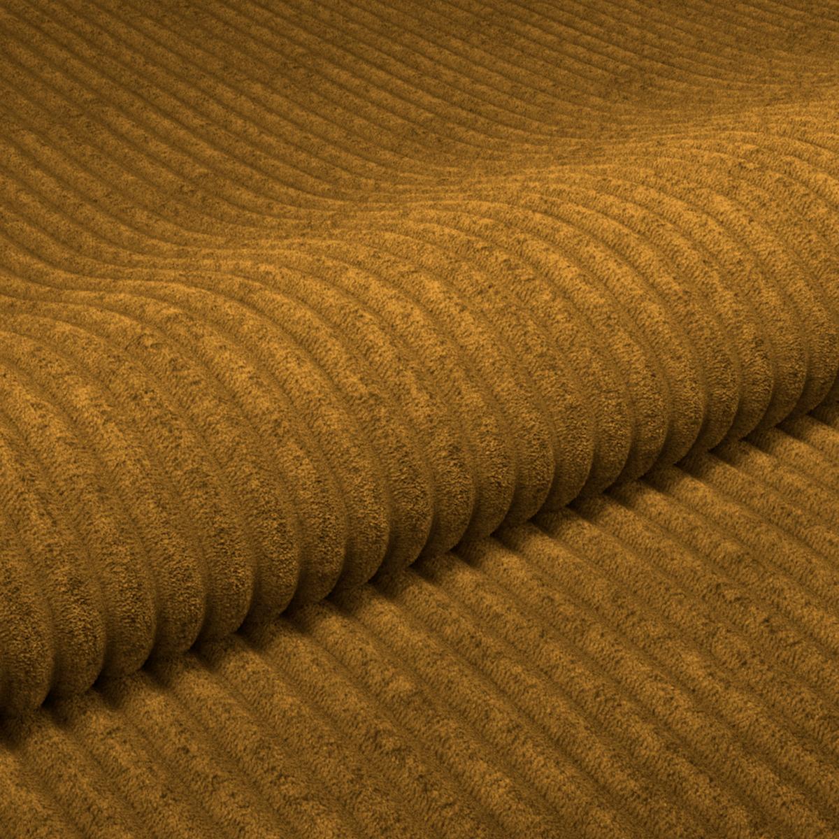 Colţar ALEX - miere, Modern, textil (246/88cm) - Modern Living