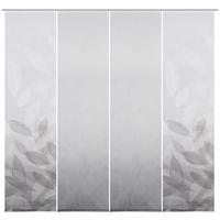 ZASŁONA PANELOWA ABIGAIL - szary, Natur, tkanina (60/245cm) - Novel