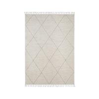 Szőtt Szőnyeg Adjer 120/170 - világosszürke/alabástromfehér, Modern, textil (120/170cm) - Mömax