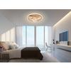 LED-TAKLAMPA FIBMO - cappuccino, Modern, metall/plast (40/7cm) - Premium Living