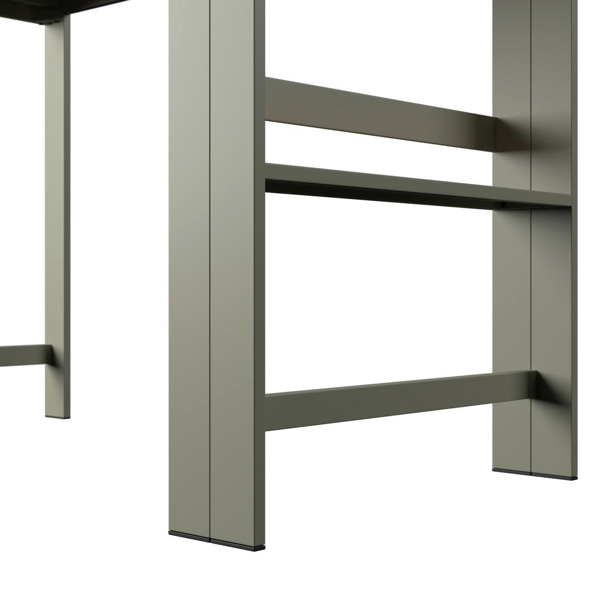 Gartenset Nelli Beige/Grün/Naturfarben - Beige/Naturfarben, MODERN, Kunststoff/Textil