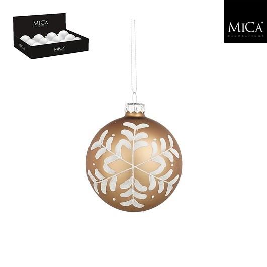 Kroglica Za Božično Jelko 1198949 - Moderno (8cm) - Mömax