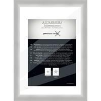 Bilderrahmen Aluminium ca. 24x32cm - Silberfarben, Basics, Metall (24.1/32.8/2.2cm) - Premium Living