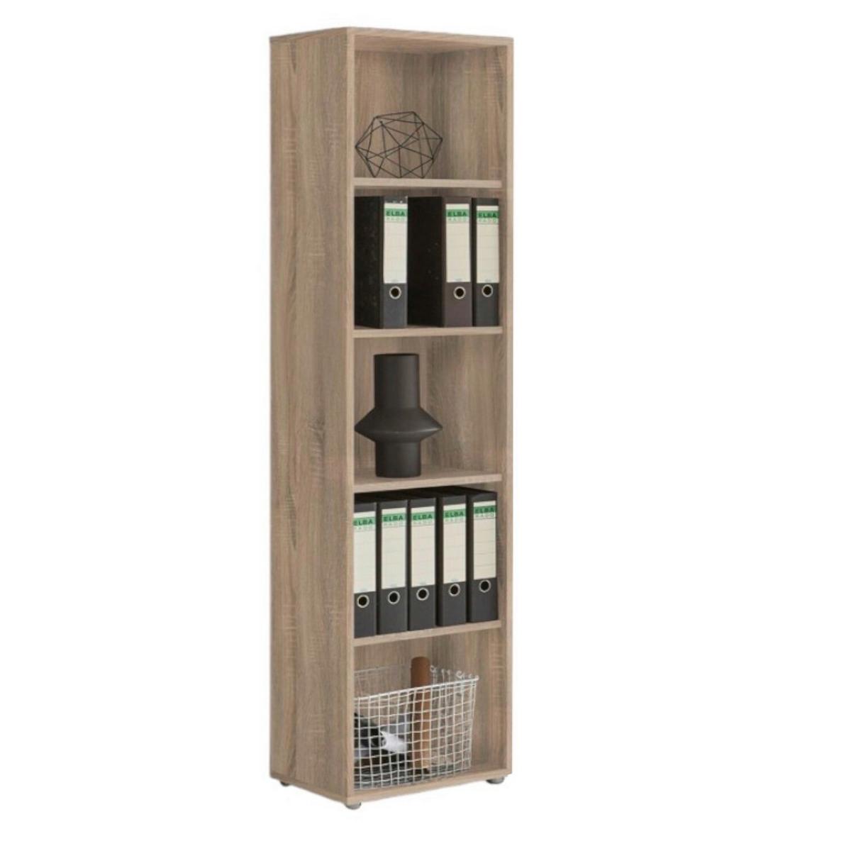 AKTENSCHRANK OFFICE EDITION - SW SET 3 - Anthrazit/Sonoma Eiche, MODERN, Holzwerkstoff (172,6/185,6/33cm) - MID.YOU