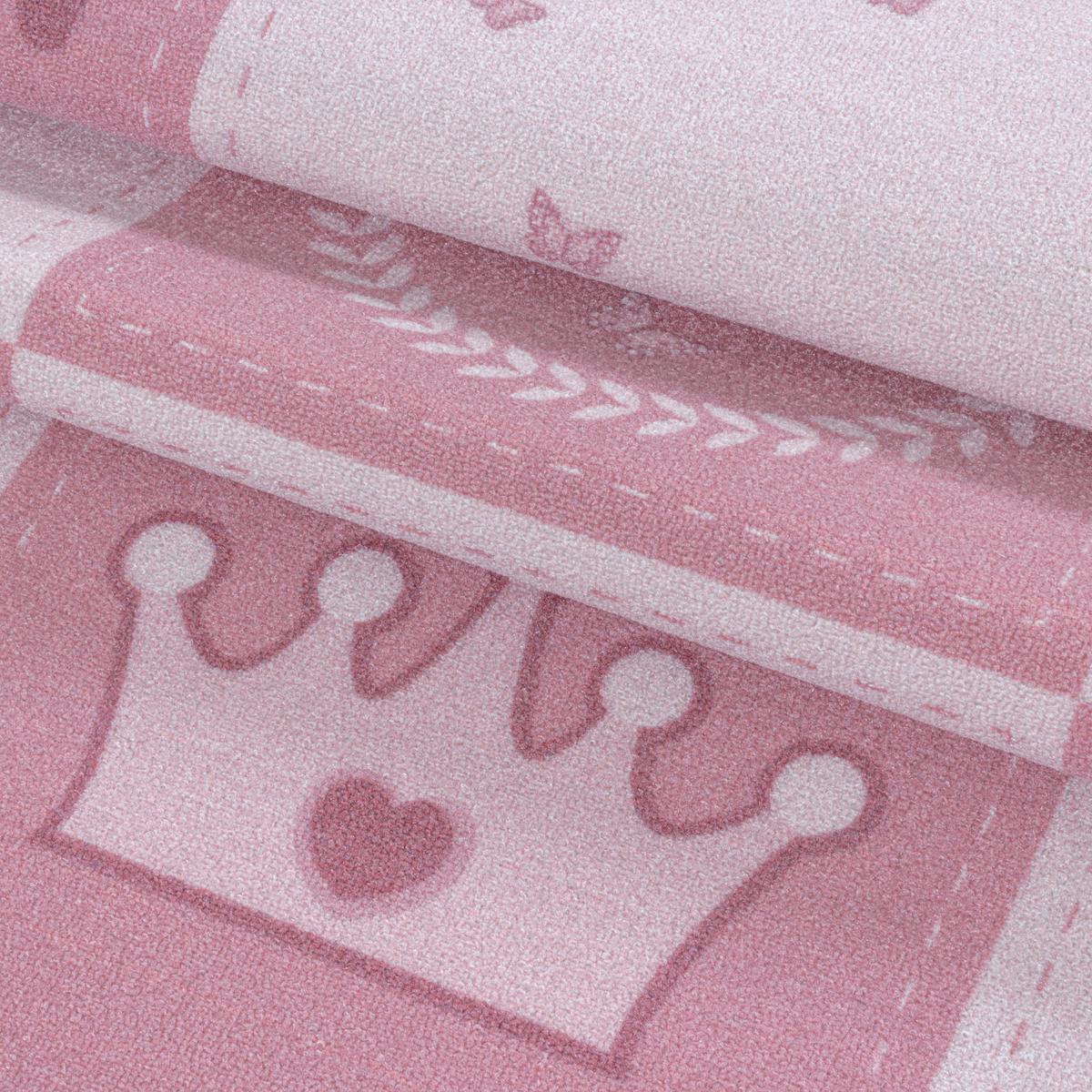 Kinderteppich Play 2905 Pink ca. 160x230cm - Pink, Basics, Textil (160/230cm)