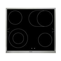 Glaskeramikkochfeld HE604060XB - KONVENTIONELL, Glas/Metall (57,6/3,8/51,6cm) - AEG