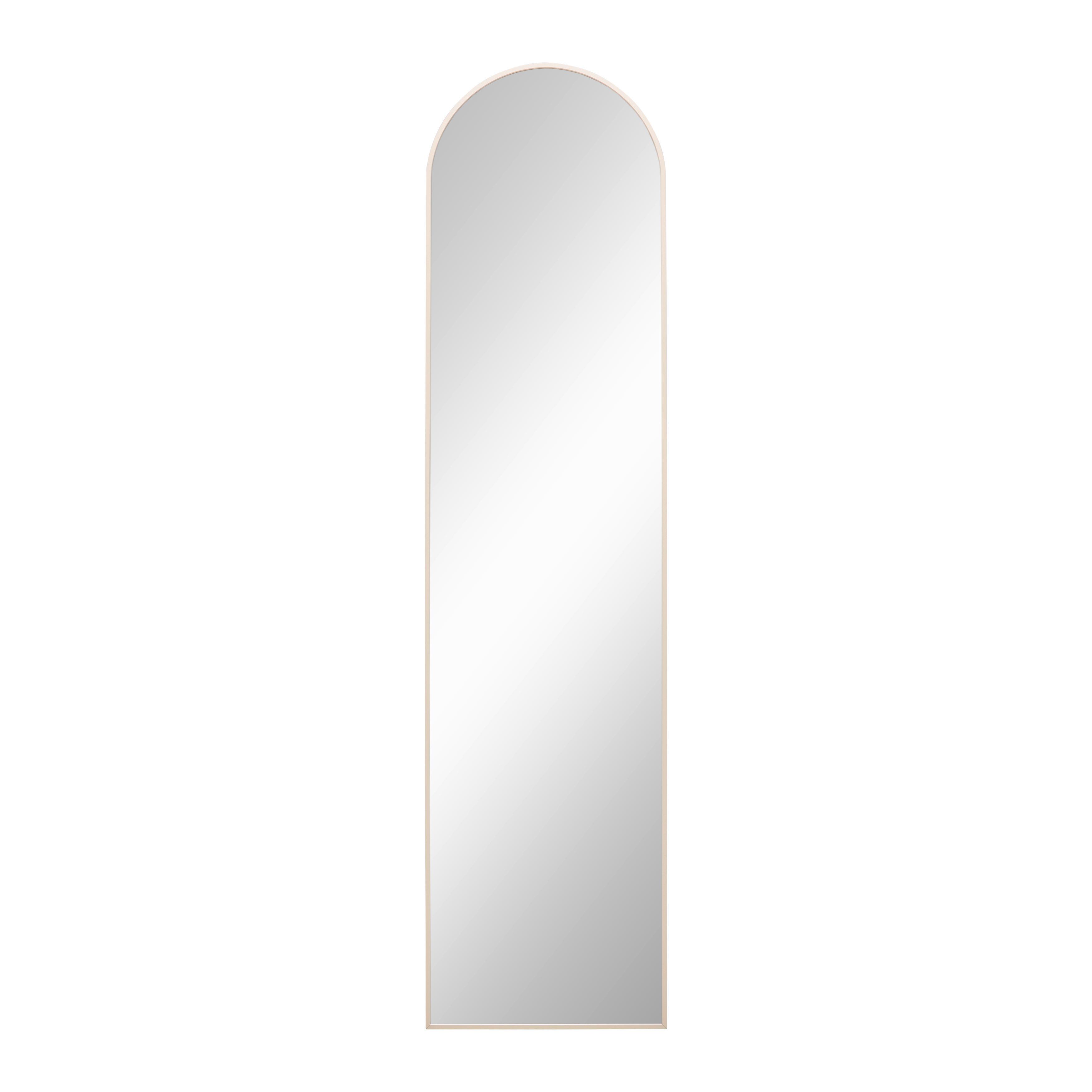 GOLVSPEGEL BRITT - sandfärgad, Modern, metall/glas (40/160cm) - Mömax
