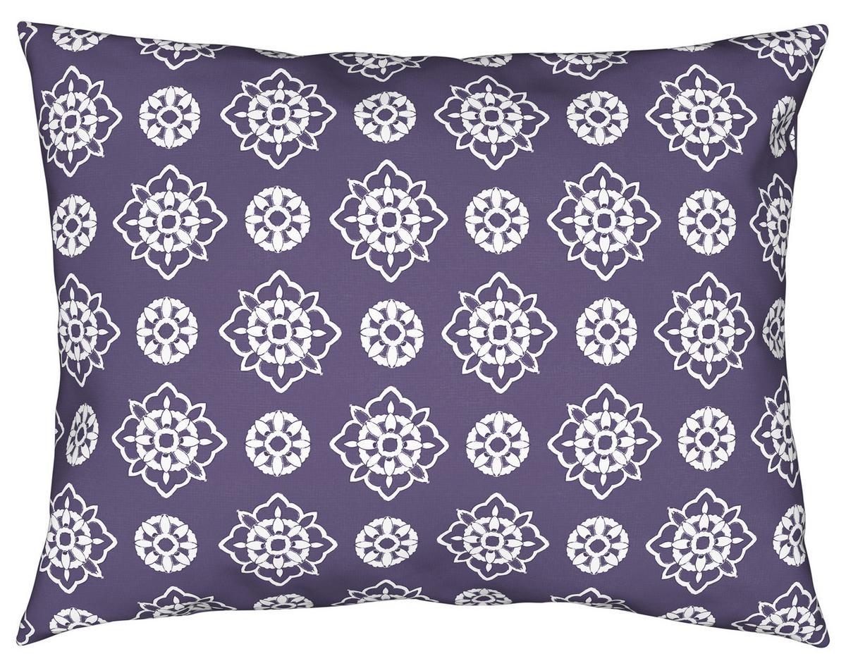 Bettwäsche Amba ca. 160x210 cm - Flieder/Rosa, Textil (160/210cm) - Modern Living