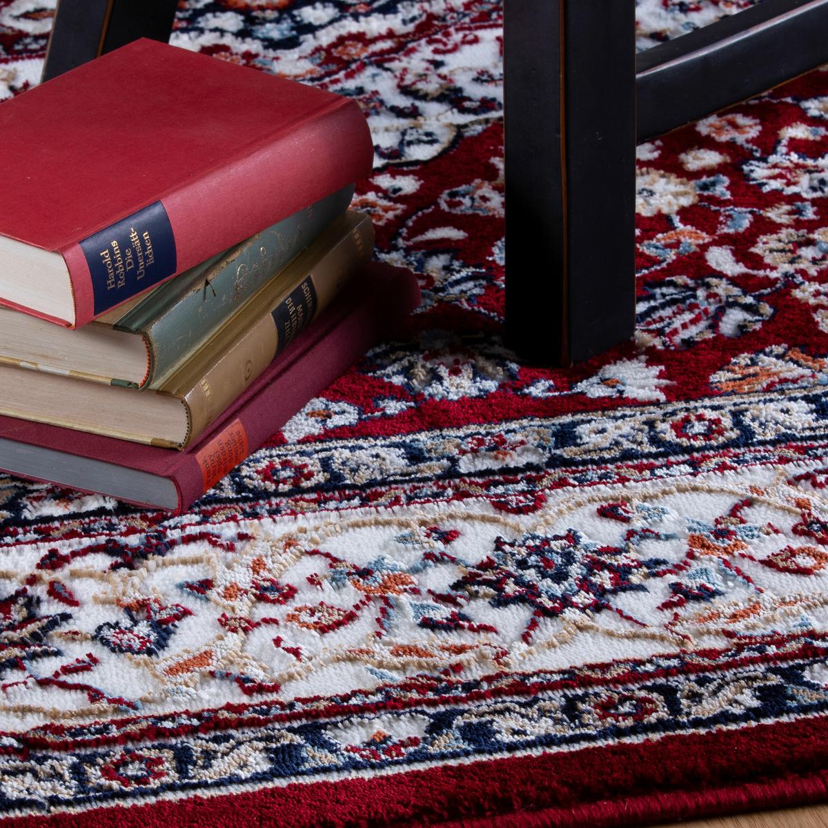 Flachwebeteppich My Isfahan Rot ca. 200x290cm - Rot, LIFESTYLE, Textil (200/290cm) - Obsession