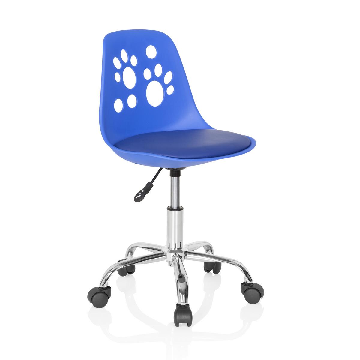 Mladinski Vrtljivi Stol Fancy I, Modra - modra, Moderno, umetna masa/tekstil (40/72-82/44cm) - MID.YOU