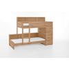 Krevet Na Kat Sina - hrast Artisan, Moderno, drvni materijal (111/181,2/259cm) - Modern Living