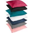 Párnahuzat Waffel - Piros/Krém, Textil (40/40cm) - Mömax modern living