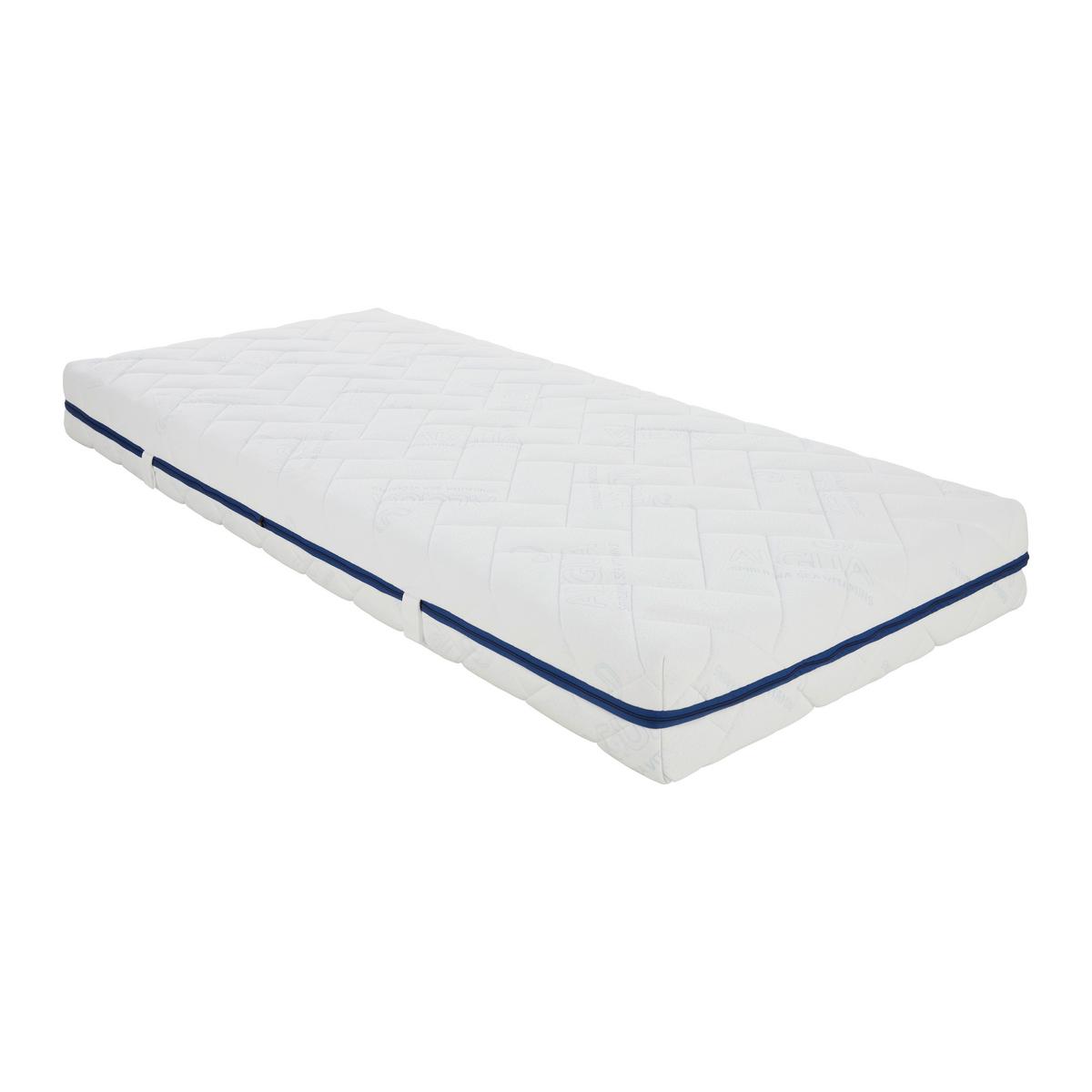 Wendematratze Algua H3/H4 ca. 140x200cm - Weiss, Textil (140/200cm) - Nadana