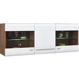 Viseča Vitrina Avensis - aluminij/bela, Moderno, umetna masa/steklo (140/52/37,1cm) - Mömax modern living Viseča Vitrina Avensis - aluminij/bela, Moderno, umetna masa/steklo (140/52/37,1cm) - Mömax modern living
