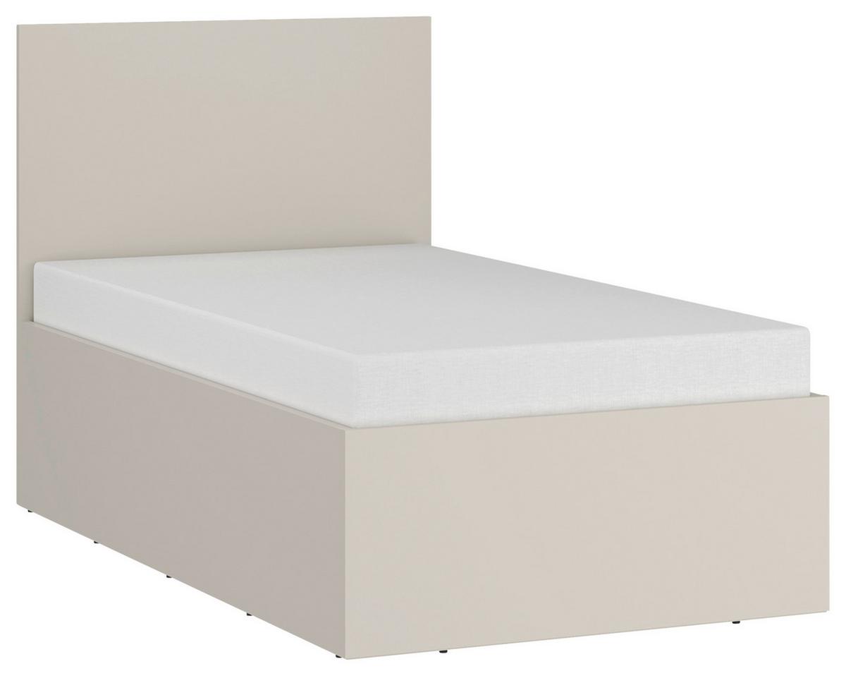 Krevet Fano - kašmir/crna, Moderno, drvni materijal/plastika (90/200cm) - Modern Living