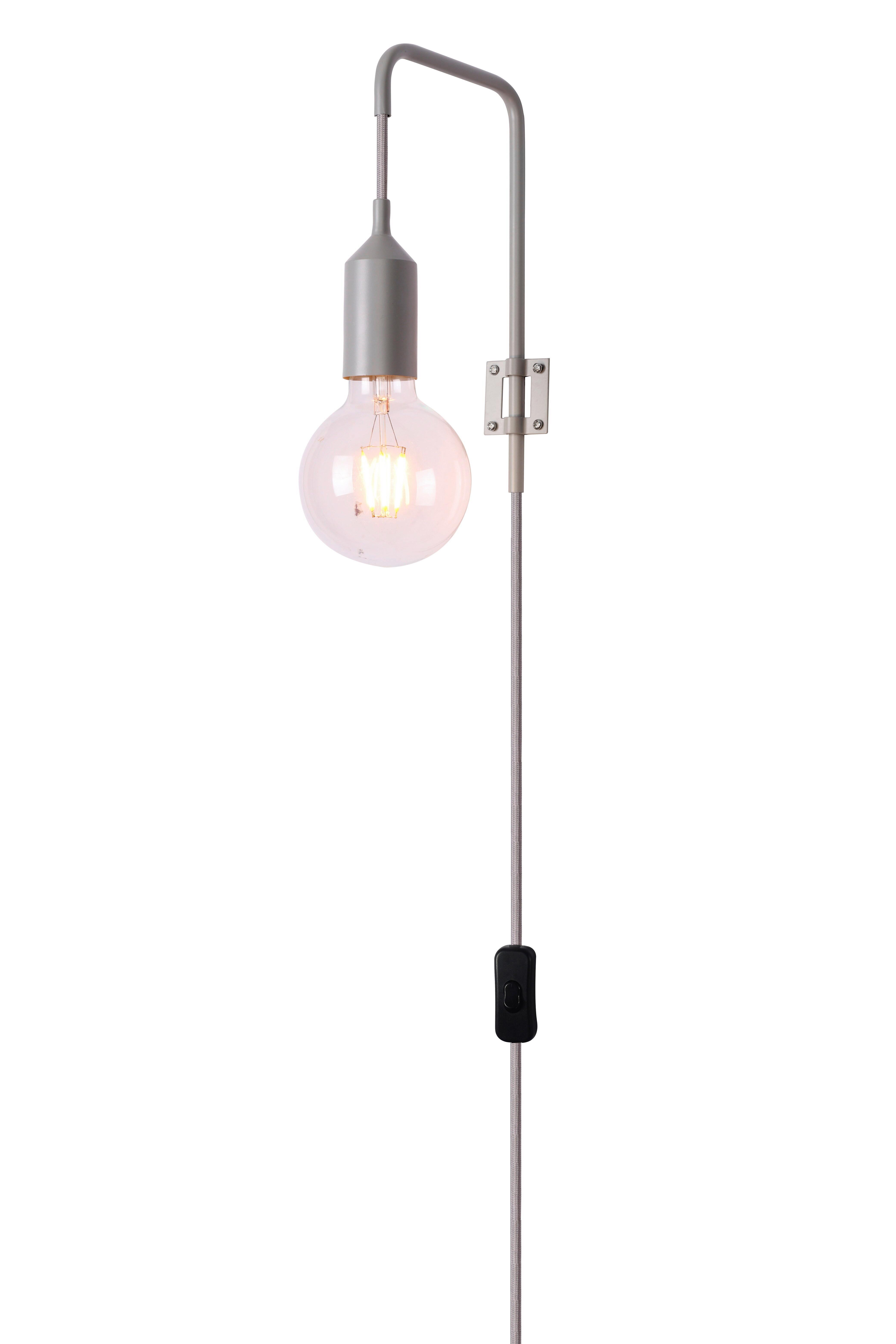 Svjetiljka Zidna 50401192 - siva, Basics, metal (4.5/16/25cm)