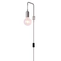 Svjetiljka Zidna 50401192 - siva, Basics, metal (4.5/16/25cm)