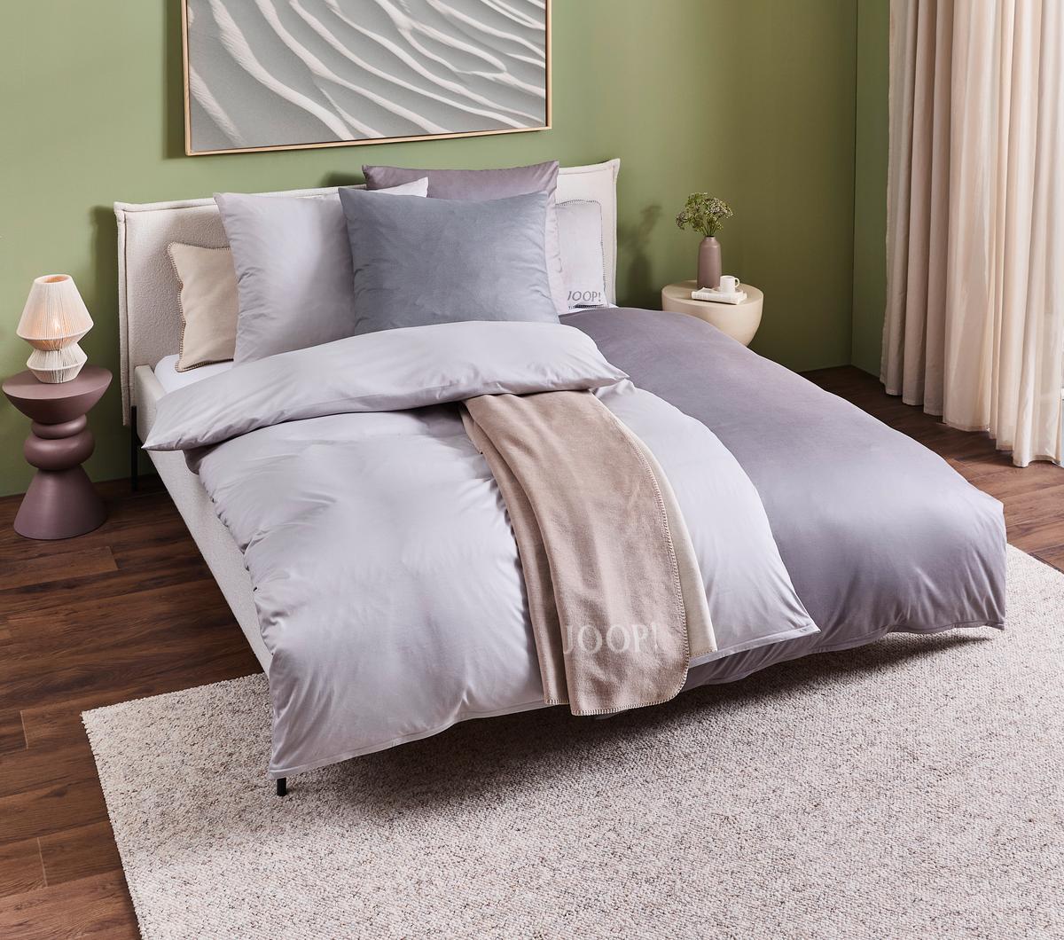 POŚCIEL TASSILO - taupe, Basics, tkanina (135/200cm) - Estella